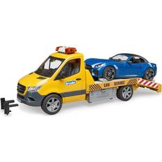 Sound Tow Trucks Bruder Mercedes Benz Sprinter Car Transporter Roadster 02675