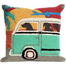 Liora Manne Frontporch Beach Trip Complete Decoration Pillows Blue (45.72x45.72cm)