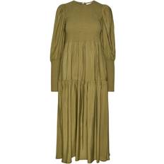 Gestuz Moriana Long Dress - Gothic Olive