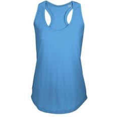 Sol's Women's Moka Plain Sleeveless Tank Top - Aqua