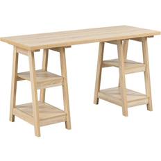 Beige Writing Desks Convenience Concepts Designs2Go Writing Desk 20x54"