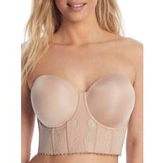 Elissa Longline Strapless Bra - Nude