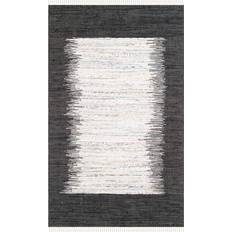 Safavieh Montauk Collection Beige, Black 96x144"