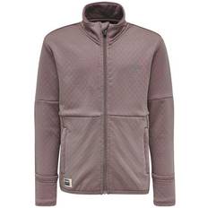 Hummel Morado Chaquetas Hummel Magnet Zip Jacket - Twilight Mauve