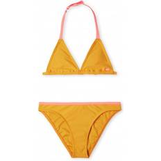 Gelb Bikinis O'Neill Girl's Essential Triangle Bikini - Orange