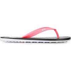 Nike Pink Flip-Flops Nike On Deck - Black/Sunset Pulse/White