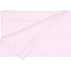 Egyptian Cotton Bed Sheets Belledorm 200 Thread Count Bed Sheet Pink (254x178cm)