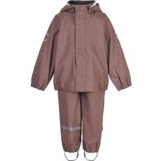 5000 Regntøj Børnetøj Mikk-Line Rainwear Jacket And Pants - Burlwood (33144)