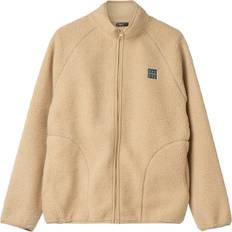 Dame - Høj krave - L Overdele H2O Langli Pile Fleece Jacket Unisex - Beige