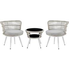 Manhattan Comfort Monaco Outdoor Lounge Set