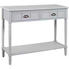 Ashley Gray Console Tables Ashley Goverton Console Table 12x38"