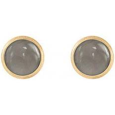 Ole Lynggaard Smykker Ole Lynggaard Lotus Stud Earrings - Gold/Moonstone