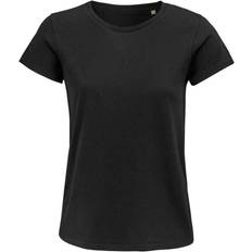 Sol's Women's Crusader Organic T-shirt - Deep Black