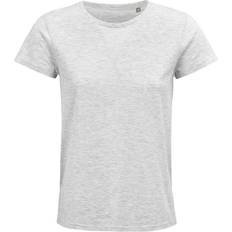 Sol's Women's Crusader Organic T-shirt - Ash