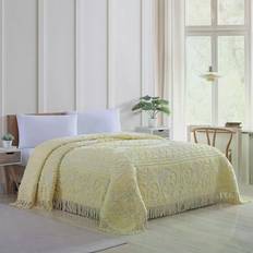 Yellow Bedspreads Beatrice Home Fashions Medallion Chenille Bedspread Yellow