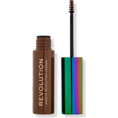 Luster/Shimmers Eyebrow Gels Revolution Beauty High Brow Gel with Cannabis Sativa Ash Brown