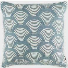 Safavieh Milla Shell Complete Decoration Pillows Blue, Beige (50.8x50.8cm)