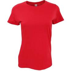 Sol's Women's Imperial Round Neck T-shirt - Red