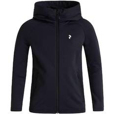 Peak Performance Junior Rider Zip hood - Black (G772480-40)