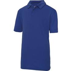 AWDis Kid's Just Cool Sports Polo Plain Shirt 2-pack - Royal (UTRW6852)