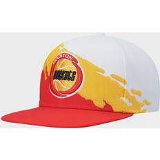 Mitchell & Ness Houston Rockets Hardwood Classics Paintbrush Snapback Cap Sr