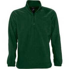 Sol's Ness Zip Neck Anti-Pill Fleece Top Unisex - Forest Green