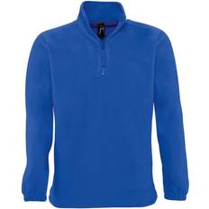 Fleece Jumpers & Pile Jumpers - Unisex Sol's Ness Zip Neck Anti-Pill Fleece Top Unisex - Royal Blue