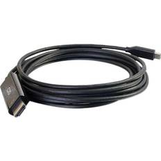 C2G 26906 Câble Vidéo Et Adaptateur 0,3 m USB Type-C Noir 0.3m