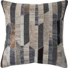 Stripes Complete Decoration Pillows LR Home Abstract Complete Decoration Pillows Beige, Gray (50.8x50.8)