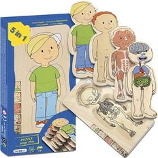 Puslespil Beleduc Layer Upon Body 28 Pieces