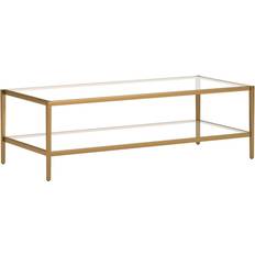 Hudson & Canal Hera Antique Brass Coffee Table 61x137.2cm