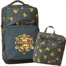 Gold Rucksäcke LEGO Ninjago Team Golden Optimo Plus School Bag Set