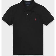 L Pikéskjorter Polo Ralph Lauren Junior Boy's Custom Short Sleeve Polo Shirt - Black