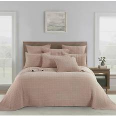 Levtex Home Mills Waffle Bedspread Pink (264.16x213.36cm)