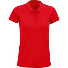 Sol's Women's Planet Organic Polo Shirt - Red