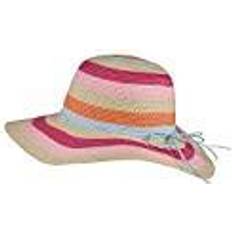 Multicoloured Bucket Hats Children's Clothing Regatta Kid's Mayla Straw Sun Hat - Multi Stripe