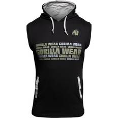 Gorilla Wear Jumpers Gorilla Wear Melbourne S/L Hooded T-shirt - Black