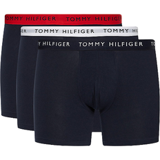 Amarillo Ropa interior de hombre Tommy Hilfiger Logo Boxer Briefs - 3-pack - Prim Red/White/Desert Sky