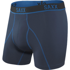 Green - Men Men's Underwear Saxx Kinetic Light Compression Boxer Brief