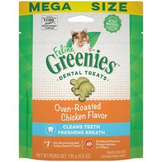 Greenies Adult Dental Cat Treats Oven Roasted Chicken Flavor 0.127