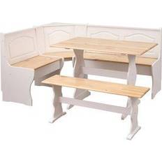 Dining sets with bench Buylateral Knox Nook Dining Set 28x43" 3pcs