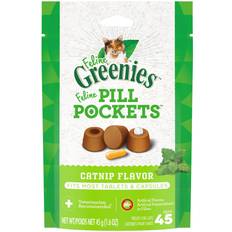 Pill Pockets Natural Soft Cat Treats Catnip Flavor 45x45.4g