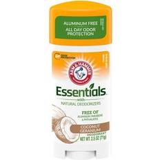 Arm & Hammer Essentials with Natural Deodorizers Coconut Geranium Deo Stick 71g