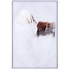 Wall Decor Delicate Feather Wall Decor 24x36"