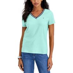 Tommy Hilfiger V-Neck T-shirt - Crme De Menthe