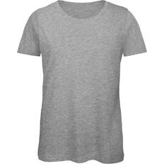 B&C Collection Women's Favourite Organic Crew T-shirt - Sport Grey