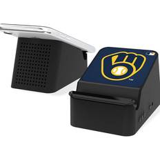 Strategic Printing Milwaukee Brewers Wireless Charging Station & Bluetooth Speaker