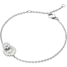 Stine goya daisy Georg Jensen Stine Goya Daisy Bracelet - Silver/White