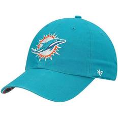 Clothing '47 X Zubaz Miami Dolphins Undervisor Clean Up Adjustable Hat Men - Aqua