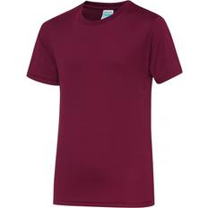 AWDis Kid's Just Cool Sports T-shirt - Burgundy (UTRW689)